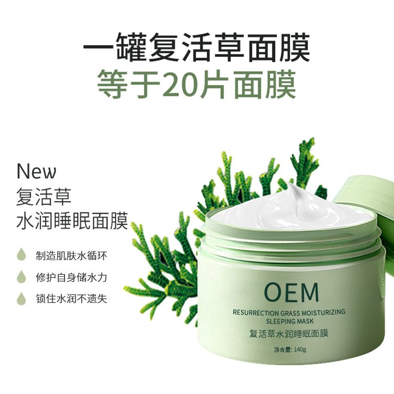 尊华_复活草睡眠面膜OEM